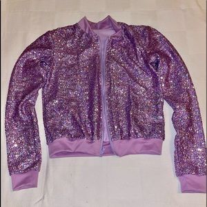 Purple Sparkle Jacket